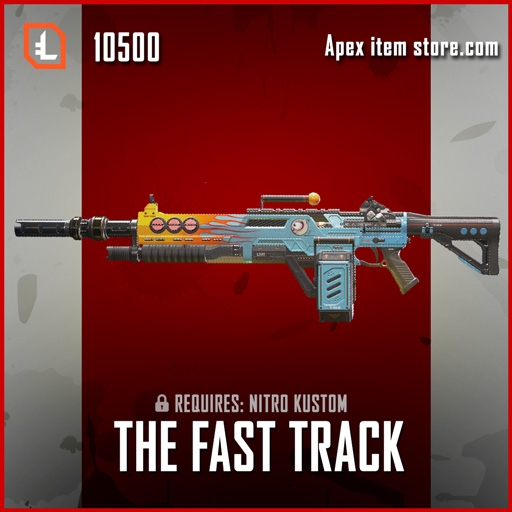 The Fast Track apex legends legendary devotion gun skin