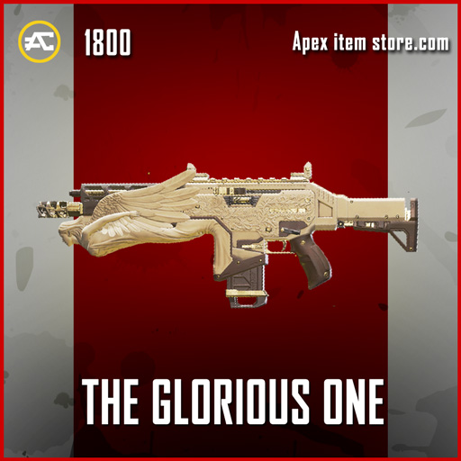 The Gloriious one apex legends legendary hemlok gun skin