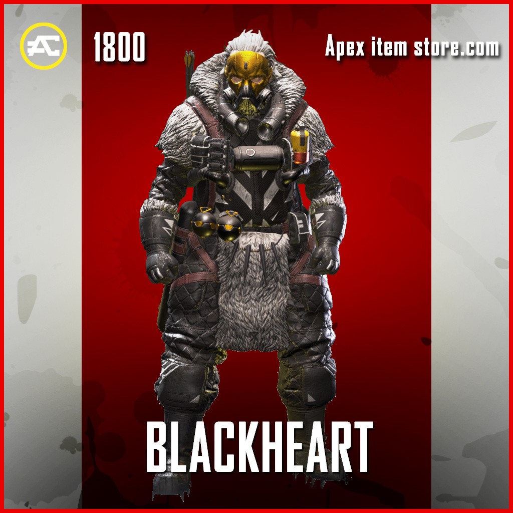 Blackheart legendary Caustic apex legendsskin