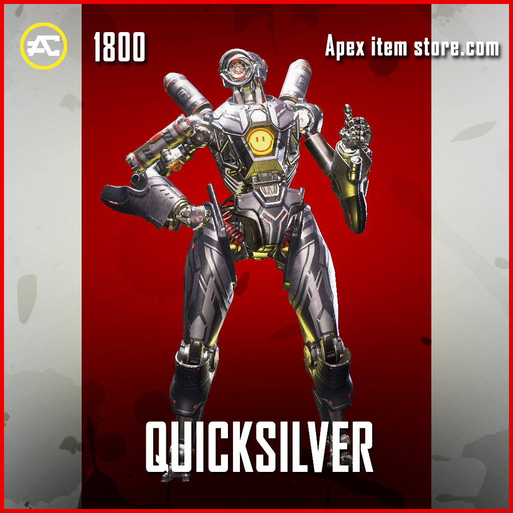Quicksilver pathfinder legendary apex legends skin