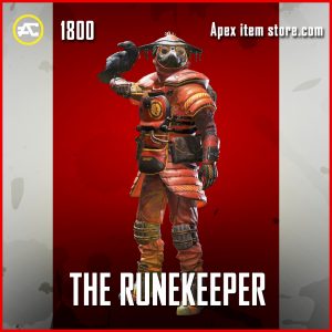 The Runekeeper bloodhound legendary apex legends skin