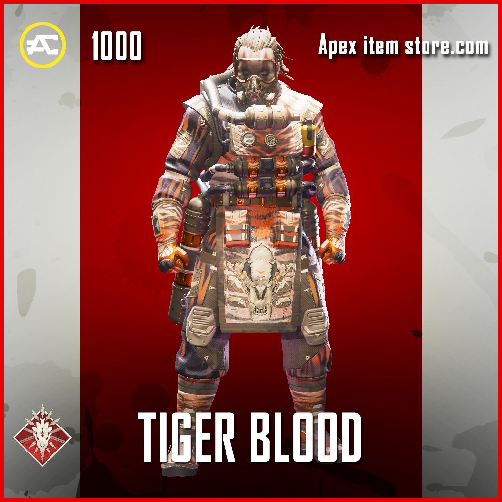 Tiger Blood caustic epic apex legends skin