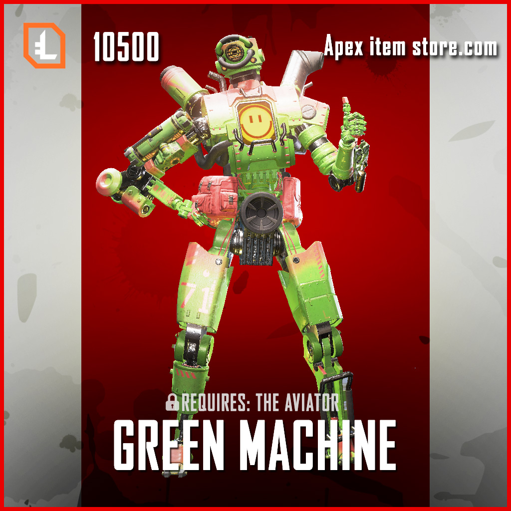 Green Machine Skin Apex Legends Item Store