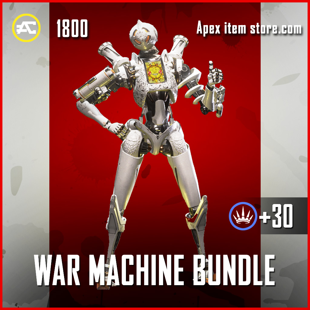 War Machine Bundle Pathfinder Apex Legends skin