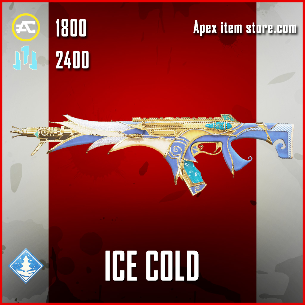 Ice Cold R-301 legendary apex legends skin