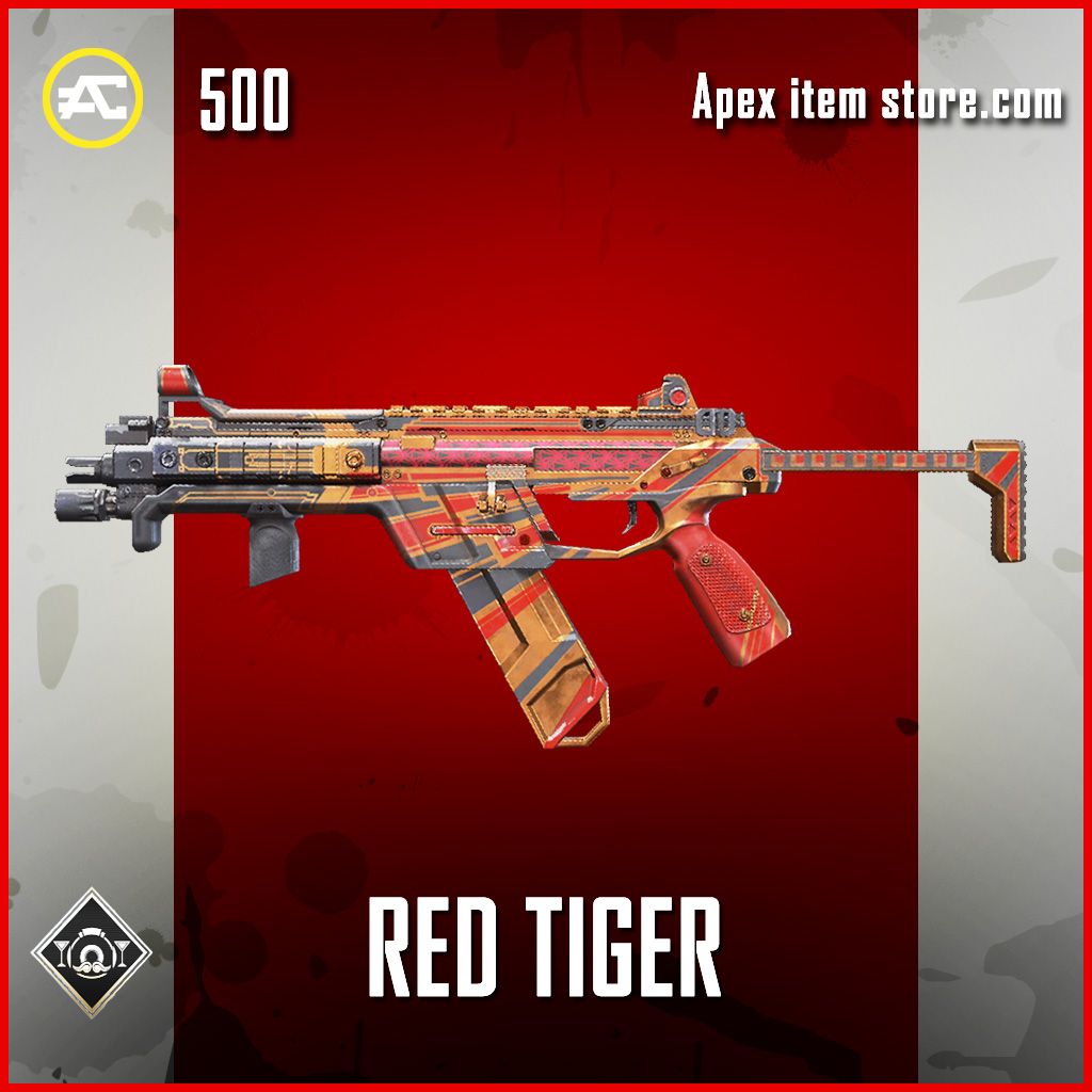 Red Tiger R-99 apex legends rare skin