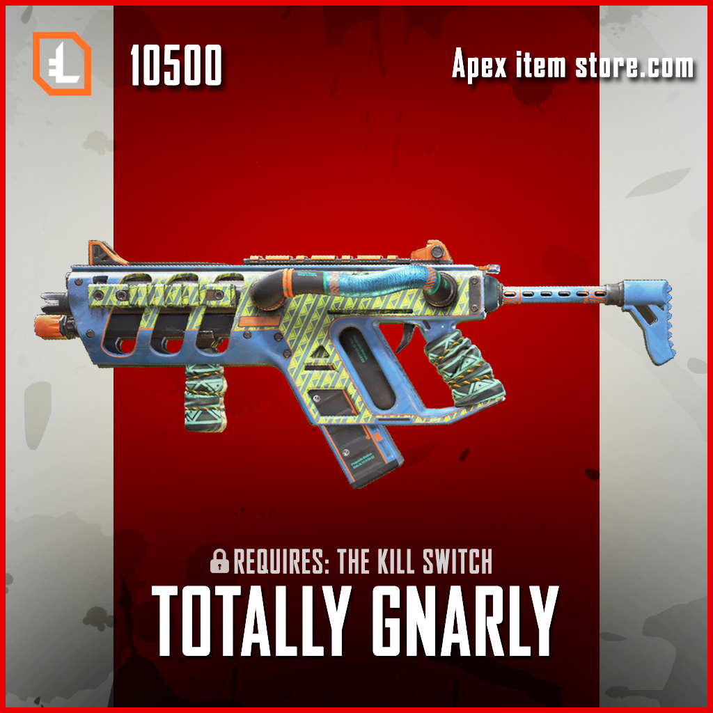 Totally Gnarly R-99 skin apex legends