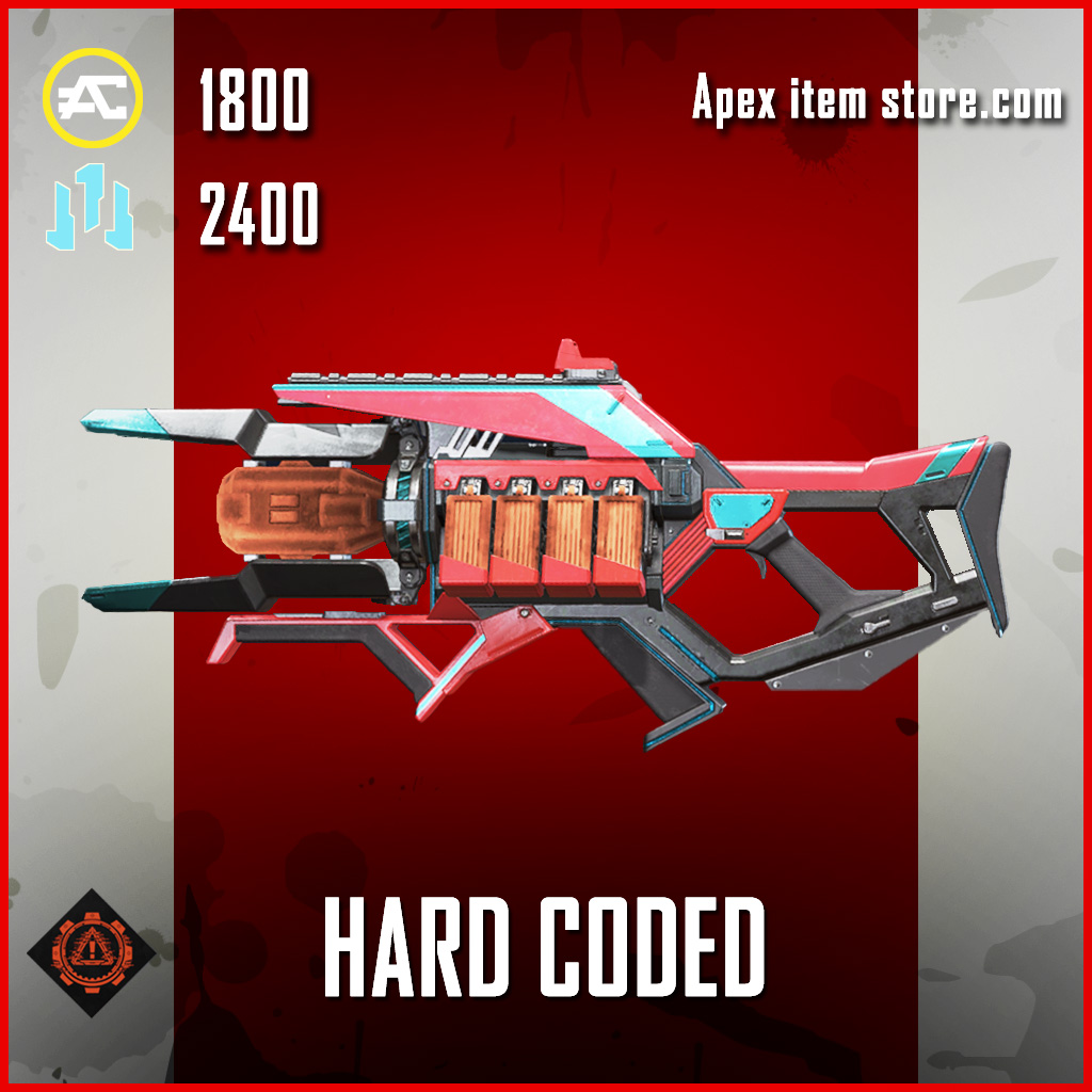 Hard Coded charge rifle skin legendary apex legends item