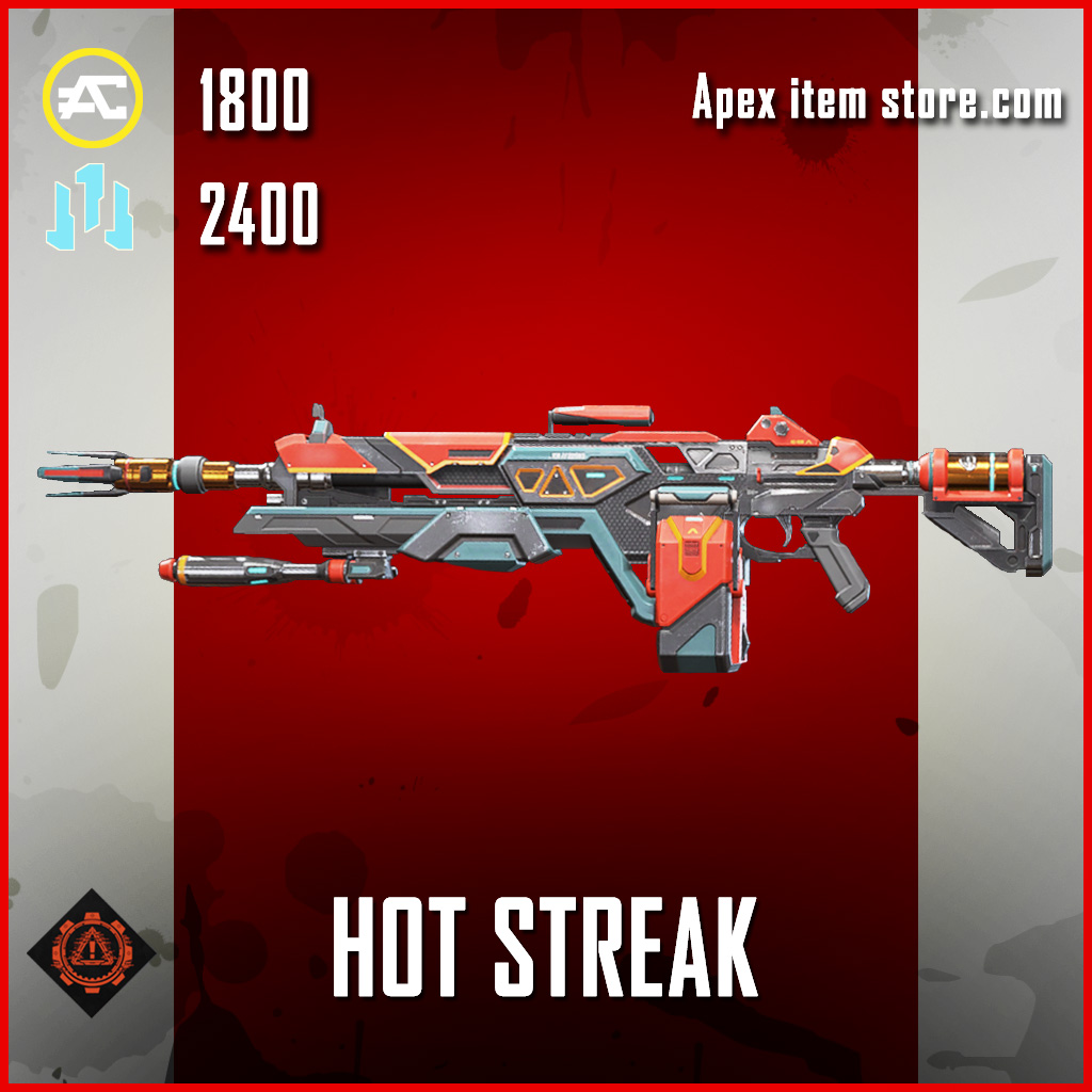 Hot Streak Devotion skin legendary apex legends item