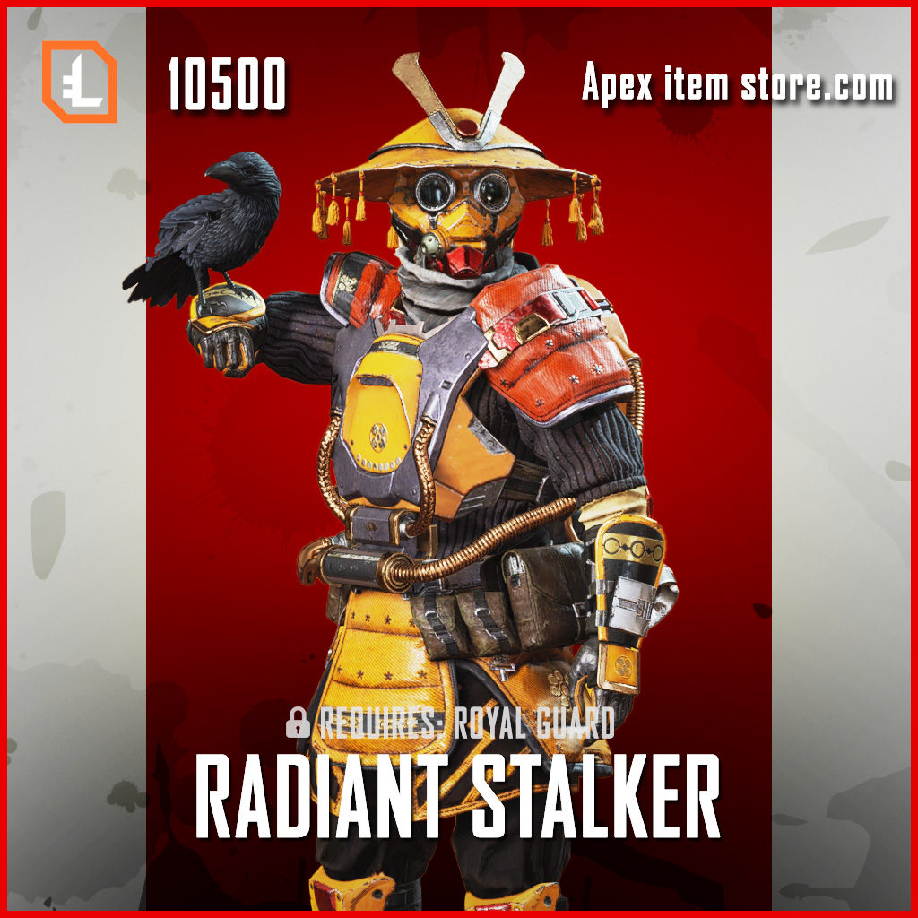 Radiant Stalker bloodhound exclusive legendary apex legends skin