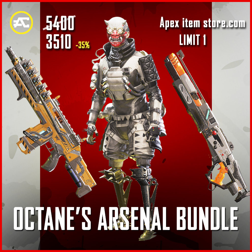 Octane's Arsenal Bundle apex legends legendary pack