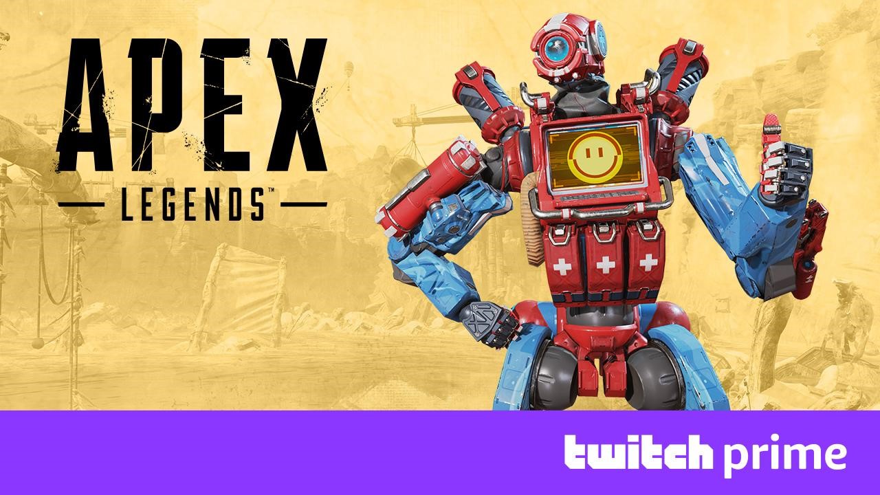 Available with Twitch Prime now: Drop into some new Apex Legends loot,  featuring an exclusive skin…