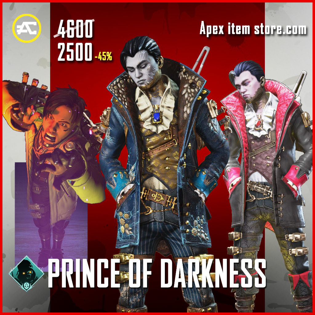Prince of Darkness bundle apex legends skin pack Fight or Fright 2020