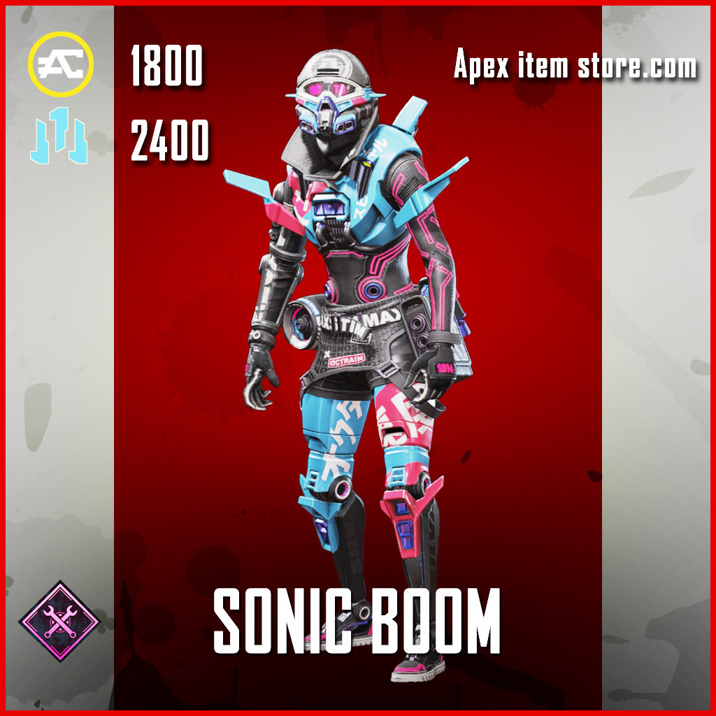 Sonic Boom octane skin legendary Apex Legends Item