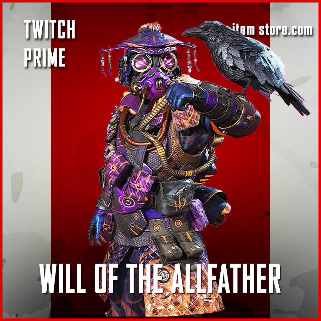 Will of the Allfather bloodhound Twitch Prime Gaming apex legends skin