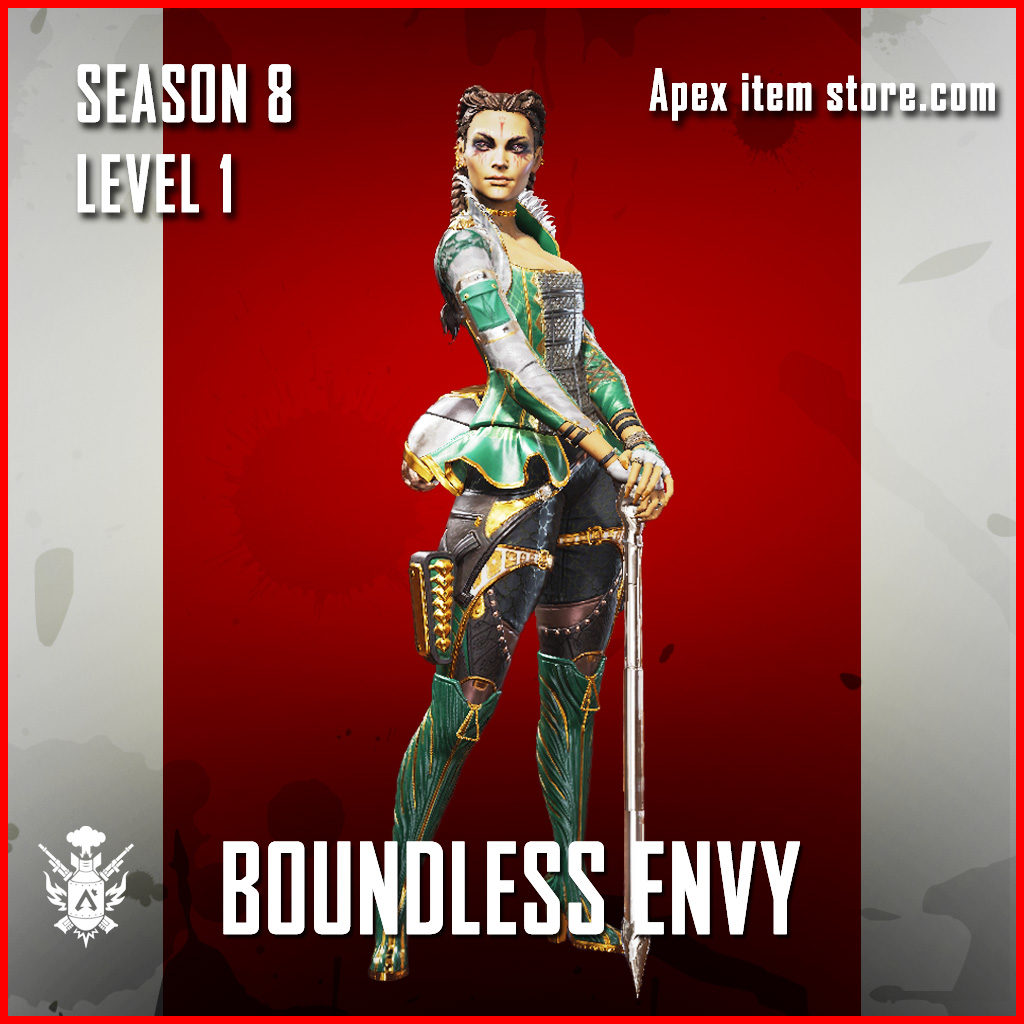 Boundless Envy Loba Battle Pass Season 8 Skin Apex Legends
