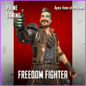 Freedom Fighter Rare Fuse Prime Gaming Apex Legends skin