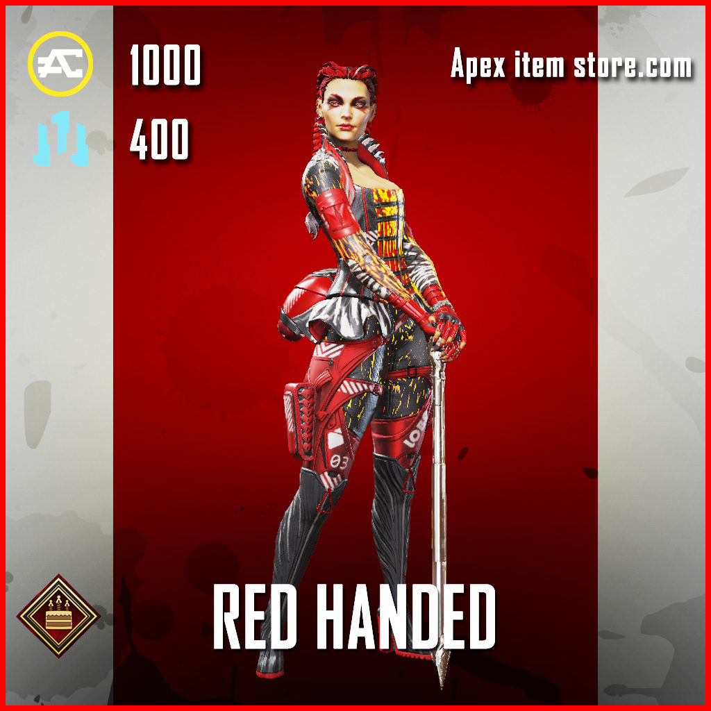Red Handed Loba Apex Legends Skin Anniversary Event