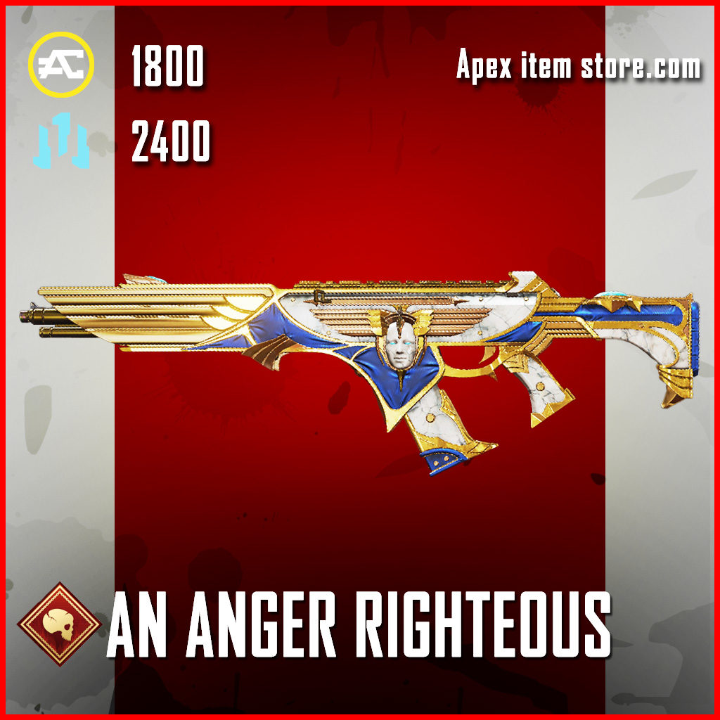 An Agnger Righteous R-301 Skin Apex Legends