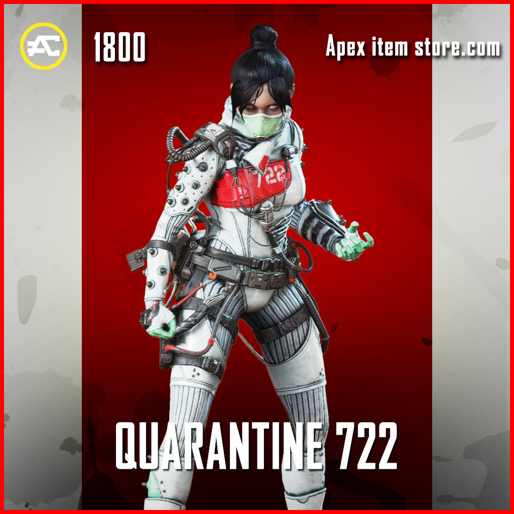 Quarantine 722 legendary wraith apex legends skin