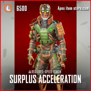 Surplus Acceleration octane apex legends skin