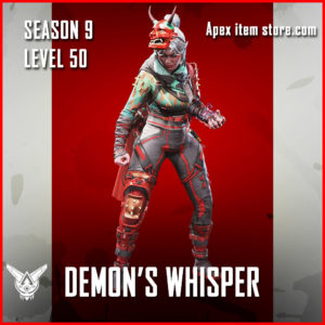 Demon's Whisper wraith legendary Battle Pass Season 9 Skin Apex Legends