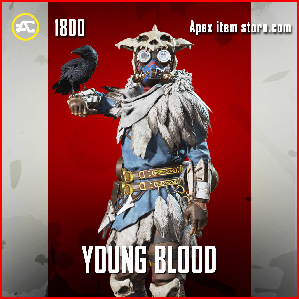 young blood legendary bloodhound skin apex legends