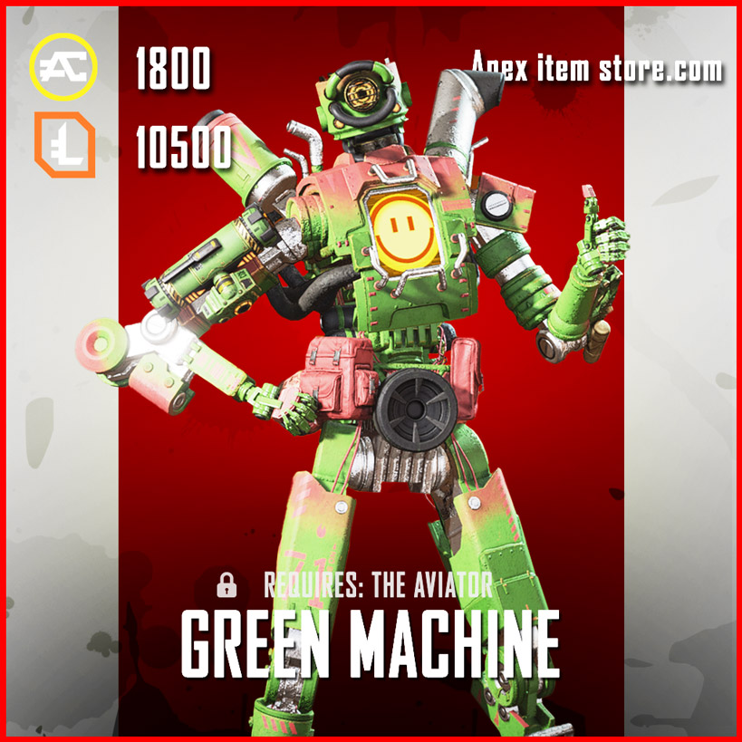 green machine legendary pathfinder skin apex legends