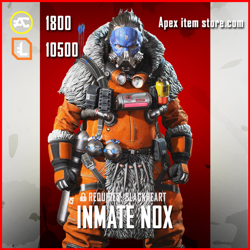 Inmate Nox Exclusive legendary Caustic apex legends skin