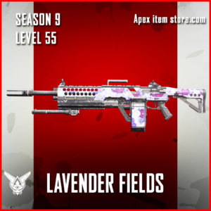 Lavender Fields rare devotion skin Apex Legends Battle Pass Season 9 Legacy Level 55