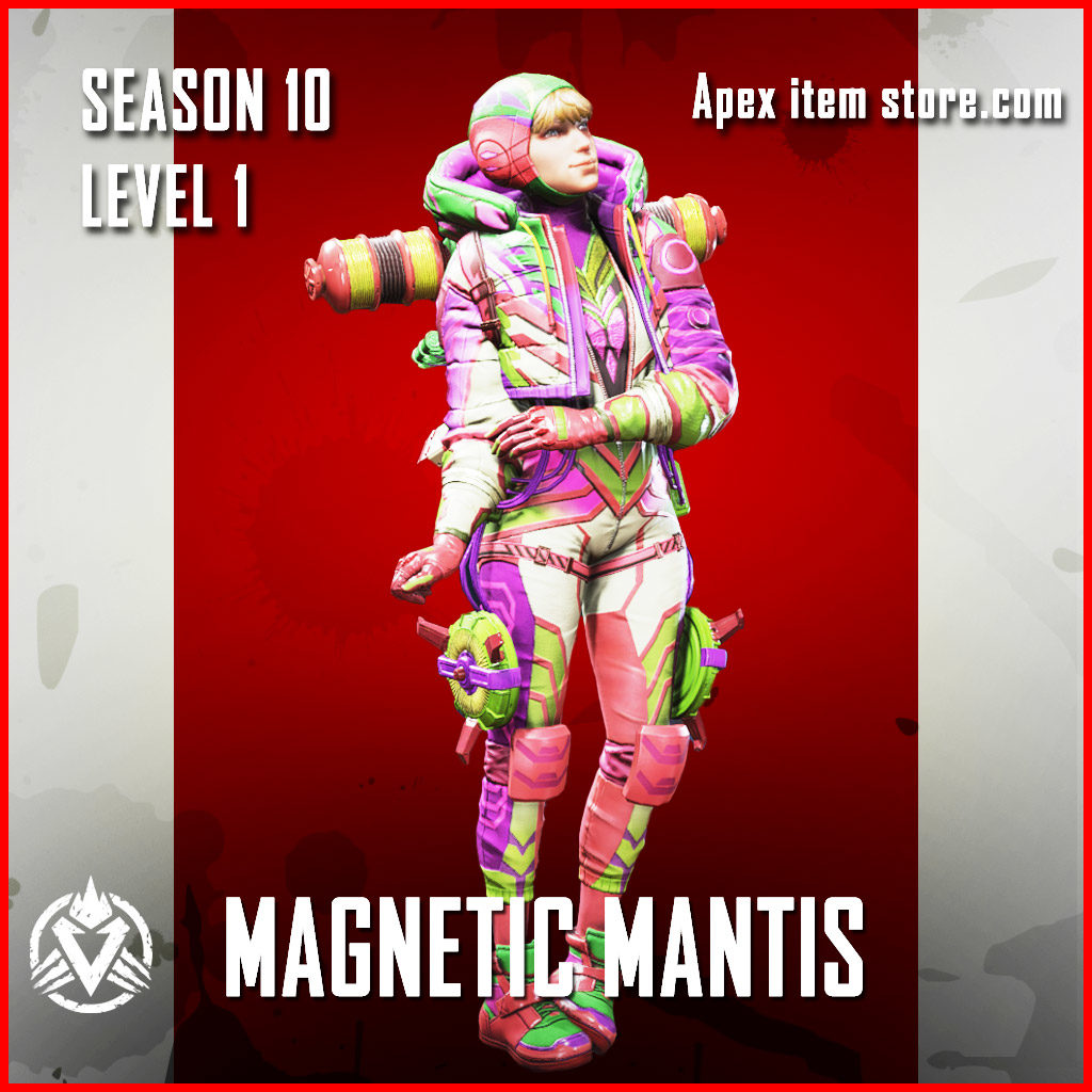 magnetic mantis rare wattson skin Battle Pass Season 10 Skin Apex Legends