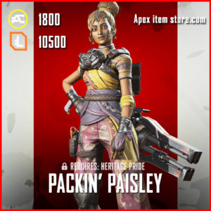 packin' paisley legendary rampart skin apex legends