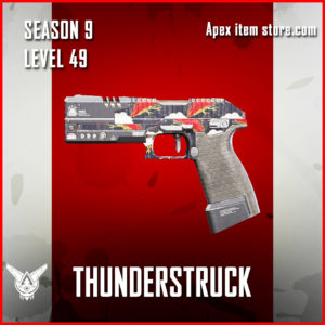 thunderstruck rare p2020 skin Apex Legends Season 9 Battle Pass Level 49
