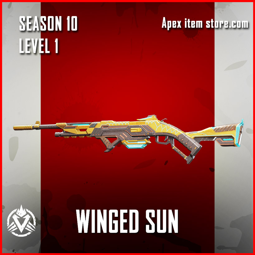winged sun legendary 30-30 repeater Battle Pass Season 10 Skin Apex Legends