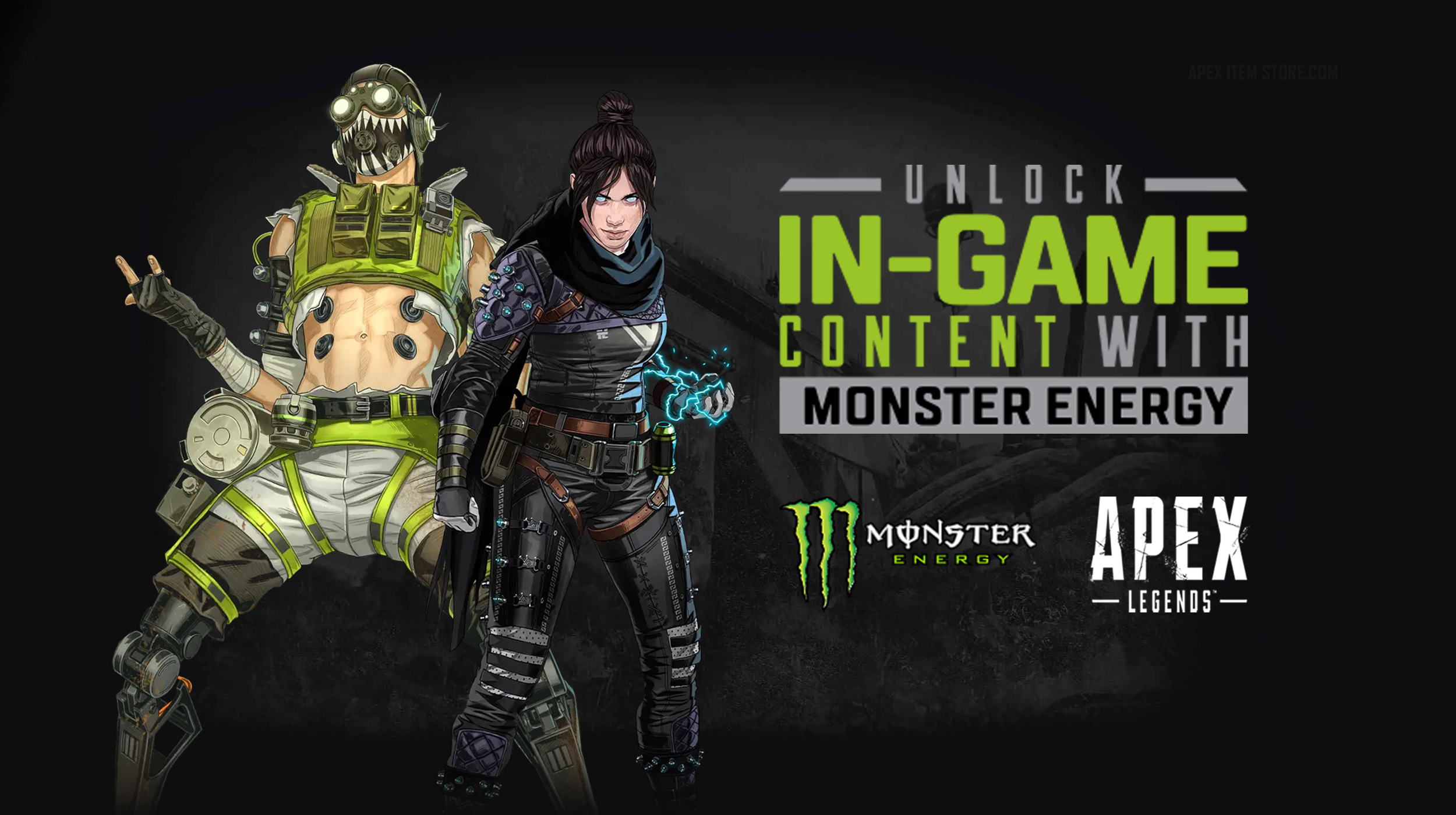 apex legends monster energy skins