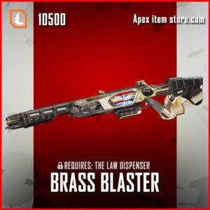 Brass Blaster Sentinel Apex Legends Skin Exclusive