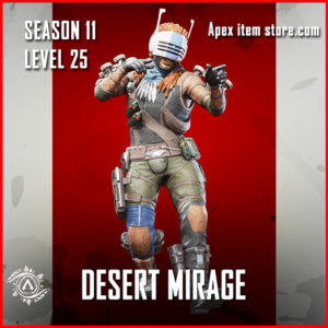 desert mirage mirage legendary skin escape battle pass level 25