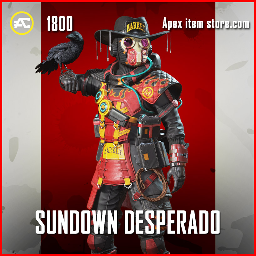 sundown desperado legendary bloodhound skin aoex legends