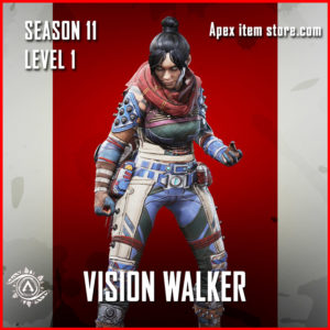 vision walker epic wraith skin escape battle pass level 1