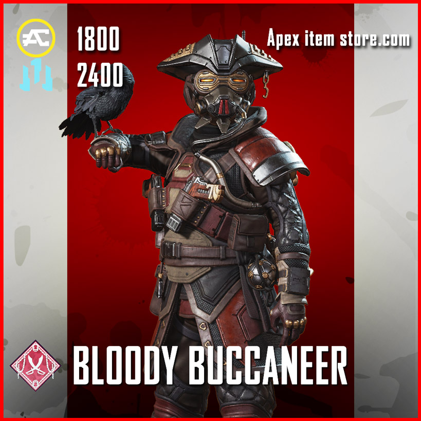 bloody buccaneer bloodhound legendary skin apex legends
