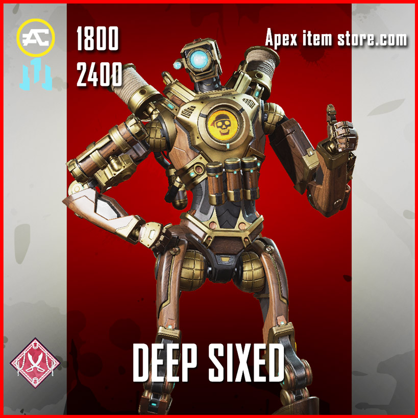 deep sixed pathfinder legendary skin apex legends