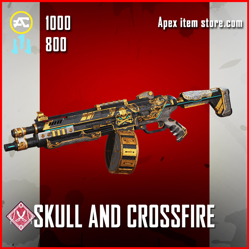 skull and cross fire eva-8 epic skin apex legends