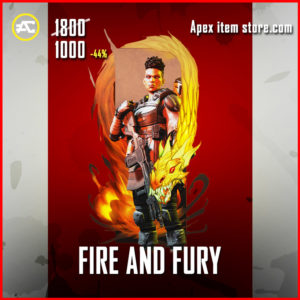Fire and Fury legendary bangalore frame