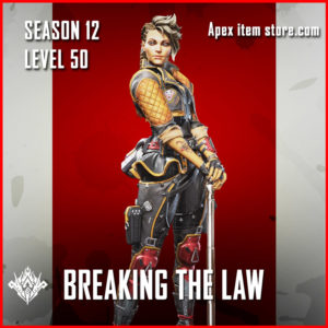 breaking the law season 12 defiance apex legends legendary loba battle pass skin