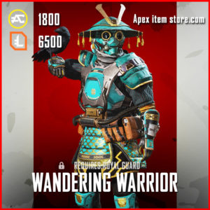 wandering warrior legendary bloodhound skin apex legends royal guard