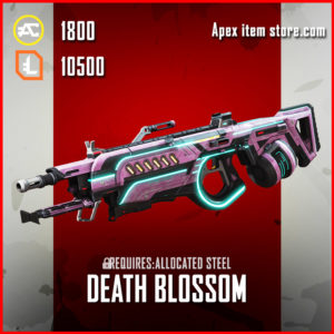 death blossom legendary rampage skin exclusive allocated steel