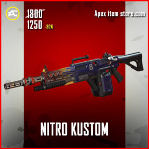Nitro Kustom apex legends legendary devotion gun skin