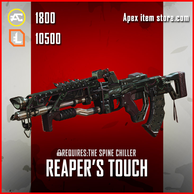 Reaper's Touch flatline skin legendary apex legends exclusive item