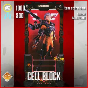 Cell Block Valkyrie Banner Frame