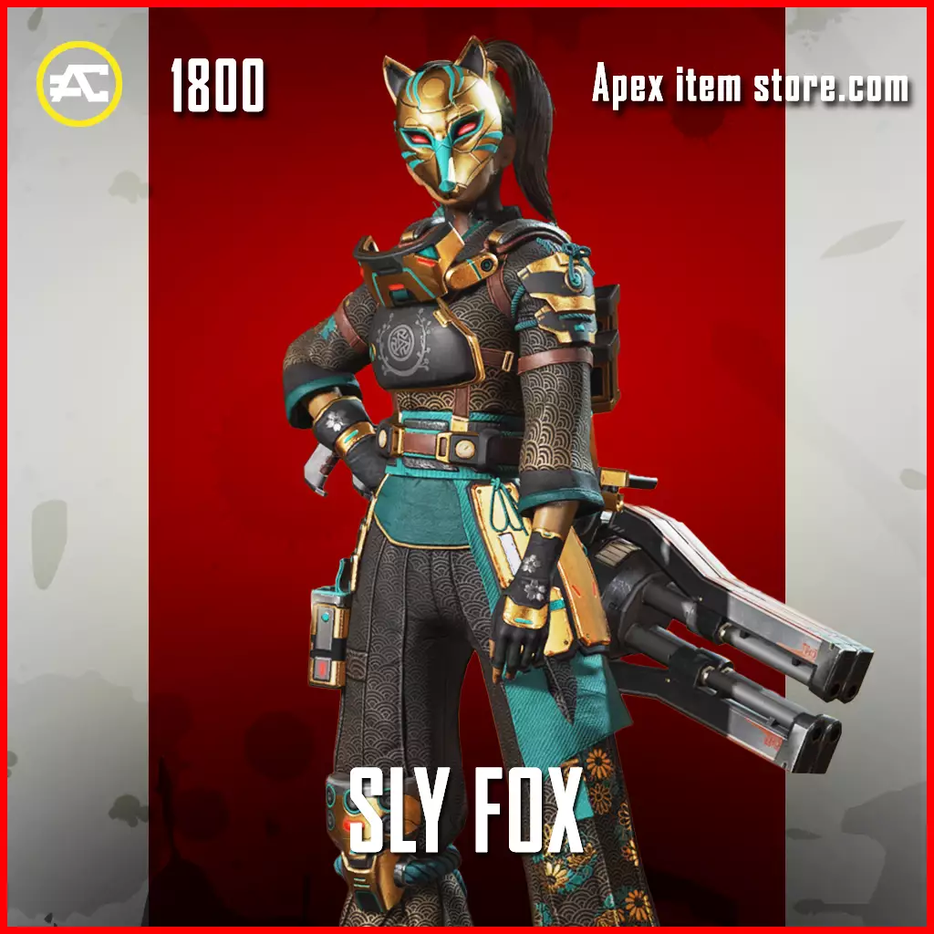 sly fox legendary rampart skin apex legends